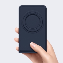 Stojánek / držák NILLKIN SnapBase pro Apple iPhone - MagSafe kompatibilní - umělá kůže - černý