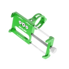 Držiak na bicykel GUB G-85 pre Apple iPhone - univerzálny - pevný - hliník - zelený