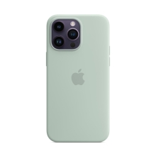 Originální kryt pro Apple iPhone 14 Pro Max - MagSafe - silikonový - dužnatkově modrý