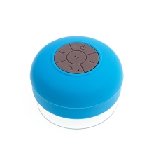 Reproduktor Bluetooth - voděodolný - silikonový - modrý