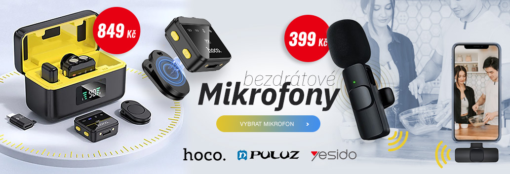 Bezdrátové mikrofony