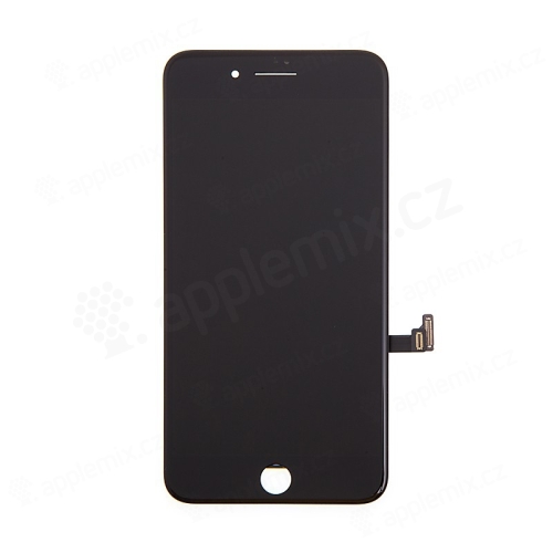 LCD panel + dotykové sklo (digitalizér dotykovej obrazovky) pre Apple iPhone 8 Plus - čierne - kvalita A+