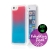 Kryt TACTICAL Glow pro Apple iPhone 5 / 5S / SE - pohyblivý svíticí písek - plastový - červený / modrý