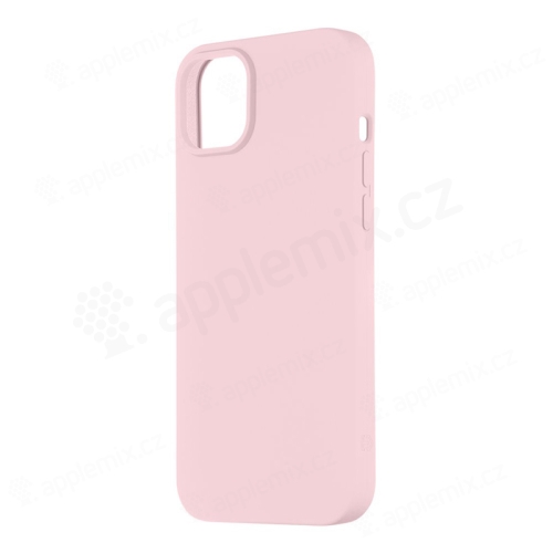 Kryt TACTICAL Velvet Smoothie pre Apple iPhone 14 Plus - príjemný na dotyk - silikónový - ružový