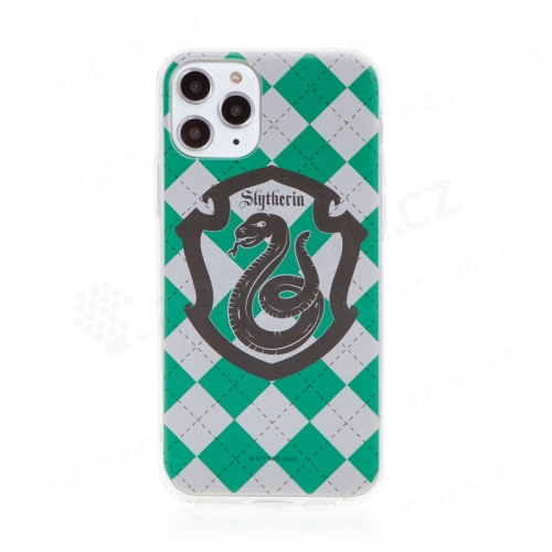 Kryt Harry Potter pre Apple iPhone 11 Pro - gumový - s emblémom Zmijozelu