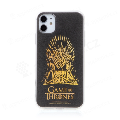 Kryt Game of Thrones pre Apple iPhone 11 - Železný trón - gumový