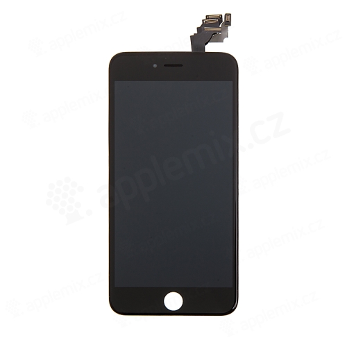 LCD panel + dotykové sklo (touch screen digitizér) pro Apple iPhone 6 Plus - osazený černý - kvalita A