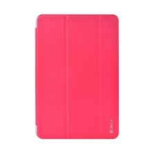 Pouzdro DEVIA pro Apple iPad mini 4 / mini 5 - funkce chytrého uspání + stojánek - růžové