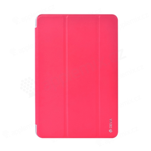 DEVIA puzdro pre Apple iPad mini 4 / mini 5 - funkcia smart sleep + stojan - ružové