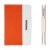ENKAY puzdro pre Apple iPad mini / mini 2 / mini 3 s 360° otočným stojanom a funkciou smart sleep - oranžová a béžová