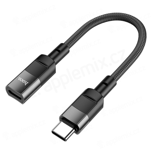 Přepojka / redukce HOCO pro Apple iPhone USB-C samec na Lightning samice - 10cm - nabíjecí