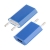 Mini USB nabíječka / adaptér pro Apple iPhone / iPod (1A) - modrá