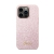 Kryt GUESS Metal Flakes pro Apple iPhone 14 Pro Max - třpytky - plastový / gumový - růžový