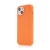 Kryt pro Apple iPhone 14 - silikonový - podpora MagSafe - oranžový