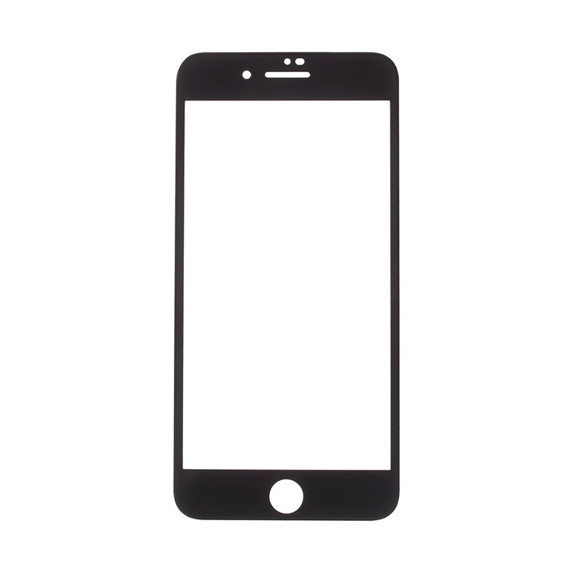 Tvrzené sklo (Tempered Glass) RURIHAI 4D pro Apple iPhone 8 Plus - černý rámeček - 3D hrana - 0,33mm