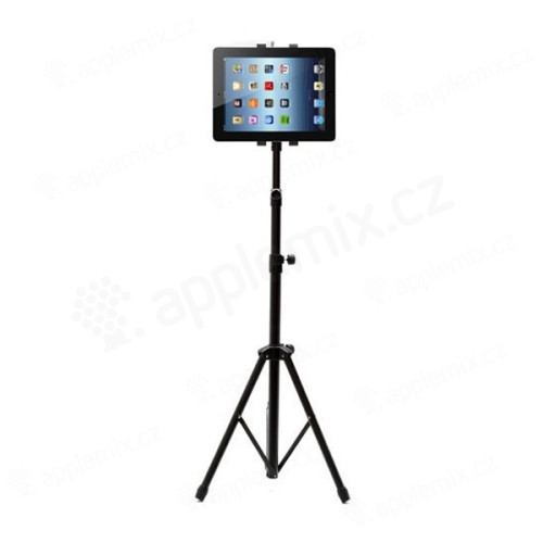 Univerzální výsuvný stojan s 360° otočným naklápěcím držákem pro Apple iPad a další tablety vel. 7-10 - černý