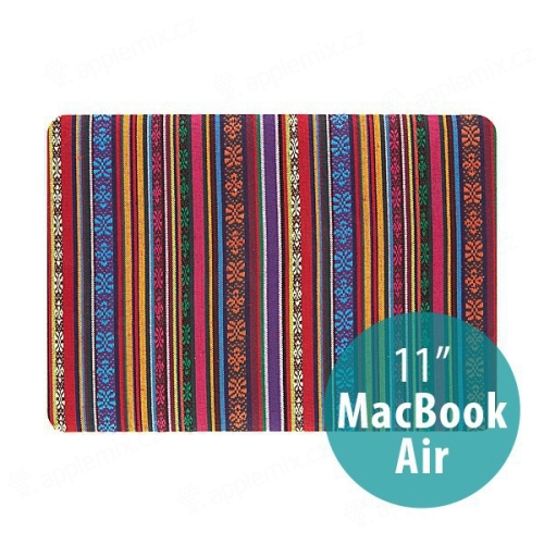 Plastový obal pro Apple MacBook Air 11 - textilní povrch