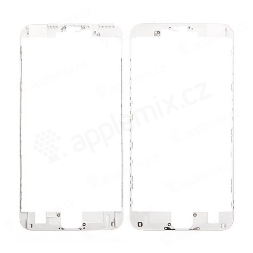 Plastový fixačný rámik pre predný panel (dotykový displej) Apple iPhone 6S Plus - biely - kvalita A