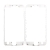 Plastový fixační rámeček pro přední panel (touch screen) Apple iPhone 6S Plus - bílý - kvalita A