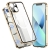 Kryt pre Apple iPhone 14 - 360° ochrana - podpora MagSafe - sklo/kov - zlatý