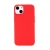 Kryt SWISSTEN Soft Joy pre Apple iPhone 13 - príjemný na dotyk - silikónový - červený