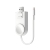 Nabíjecí kabel 2v1 pro Apple Watch / Apple iPhone - konektor Lightning - bílý
