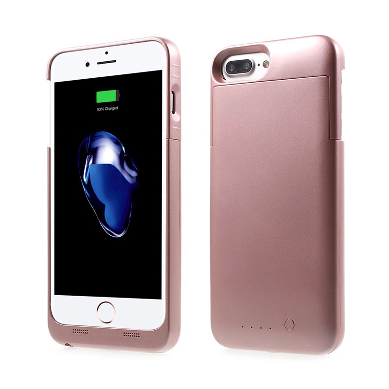 Externí baterie / kryt MAXNON M7 MFi certifikovaná pro Apple iPhone 6 / 6S / 7 / 8 - 3200 mAh - růžově zlatá (Rose Gold)