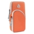 Športové puzdro pre Apple iPhone - na behanie - remienok na ruku - látka - oranžová