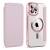 Puzdro pre Apple iPhone 11 Pro Max - Podpora MagSafe - plast / umelá koža - ružové