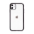 Kryt pro Apple iPhone 11 - gumový - černý - průhledný