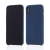 Kryt USAMS Joe pro Apple iPhone X - umělá kůže - modrý