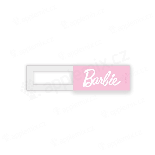 Krytka kamery BARBIE pro Apple iPhone / MacBook - plastová - růžová
