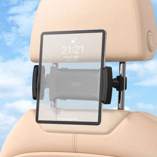 Držiak do auta XO pre Apple iPhone / iPad a iné zariadenia - na lakťovú opierku - čierny