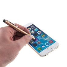 Kovové dotykové pero / stylus pro Apple iPhone / iPad / iPod - zlaté