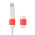 Plastová ochrana / rozlišovač na standardní tloušťku nabíjecích / synchronizačních kabelů - bílo-červená