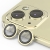 Tvrzené sklo (Tempered Glass) ENKAY pro Apple iPhone 15 / 15 Plus - na čočku kamery - žluté