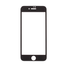 Tvrzené sklo (Tempered Glass) AMORUS pro Apple iPhone 8 / SE (2020) / SE (2022) - na přední část - 3D hrana - černý rámeček - 0,3mm