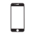 Tvrdené sklo AMORUS pre Apple iPhone 8 / SE (2020) / SE (2022) - predné - 3D okraj - čierny rám - 0,3 mm