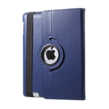 Pouzdro / kryt pro Apple iPad 2. / 3. / 4.gen  - 360° otočný držák - tmavě modré