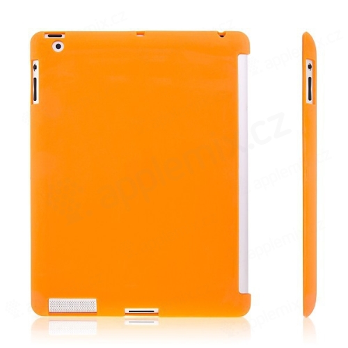 Ochranné pouzdro pro Apple iPad 2. / 3. / 4.gen. s výřezem pro Smart Cover – oranžové