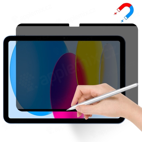 Ochranná fólie pro Apple iPad 10 (10,9") 2022 - privacy provedení - magnetická - matná
