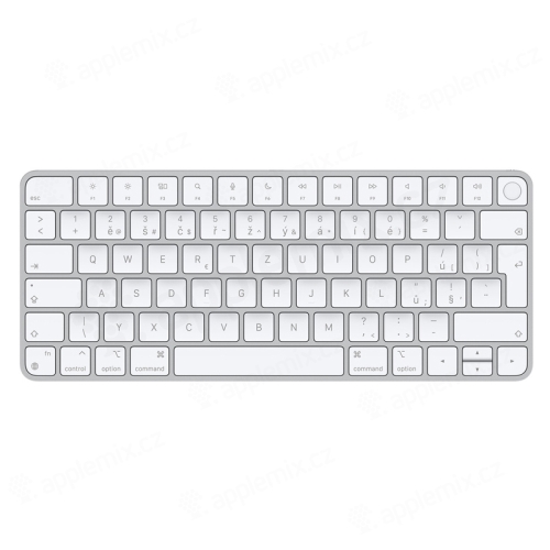 Originálna Apple Magic Keyboard / bezdrôtová klávesnica s Touch ID - česká (MK293CZ/A)