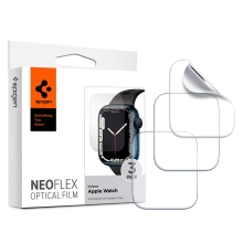 Ochranná fólie SPIGEN Neo Flex pro Apple Watch 45mm Series 7 - sada 3 kusů - čirá