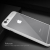Kryt IPAKY pro Apple iPhone 6 / 6S - plastový / gumový - průhledný / bílý