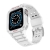 Kryt / puzdro pre Apple Watch 44 mm / 45 mm - celé telo + remienok - odolné - biele