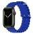 Řemínek pro Apple Watch 42mm / 41mm / 40mm / 38mm - oceánský - silikonový - safírově modrý