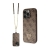 Kryt GUESS pre Apple iPhone 15 Pro - Odnímateľná šnúrka - Guma / umelá koža - Hnedý