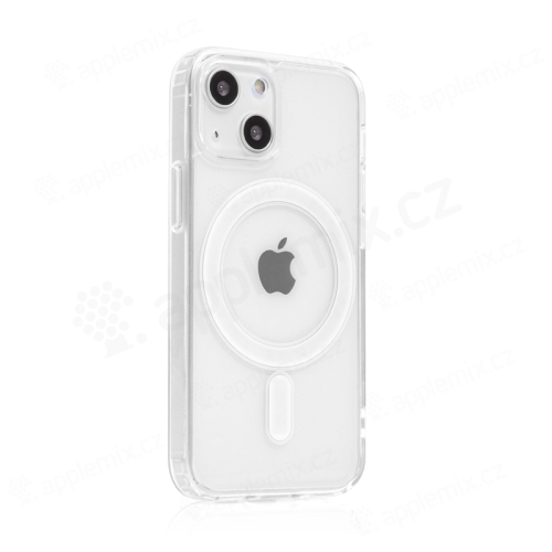 Kryt SWISSTEN Clear Jelly MagStick pre Apple iPhone 14 Plus - priehľadný