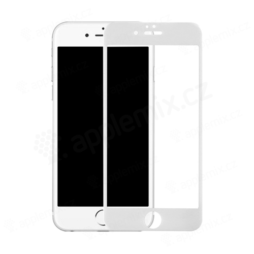 Tvrzené sklo (Tempered Glass) BENKS pro Apple iPhone 6 / 6S - přední - anti-blue-ray - bílý rámeček - 0,3mm