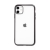 Kryt FORCELL Electro Matt pro Apple iPhone 11 - gumový - průhledný / černý
